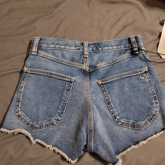 Rag & bone high rise lou shorts NWT - Picture 3 of 8
